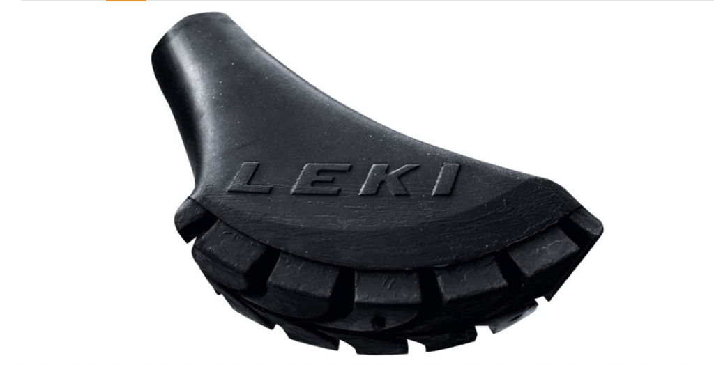 Leki rubber fitness foot for walking poles