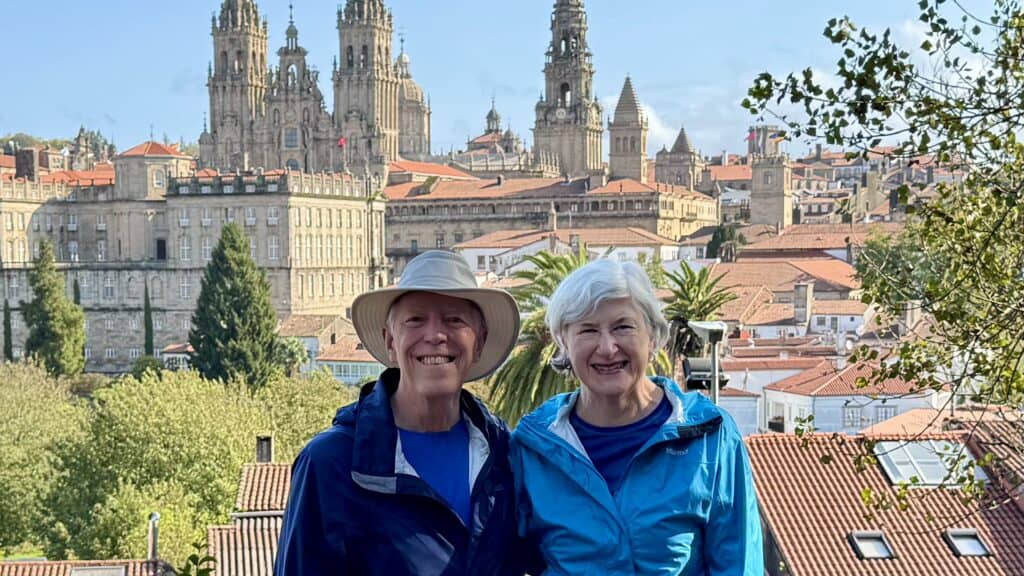 Helen and Wick in Santiago