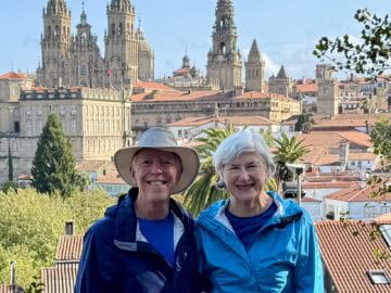 Helen and Wick in Santiago